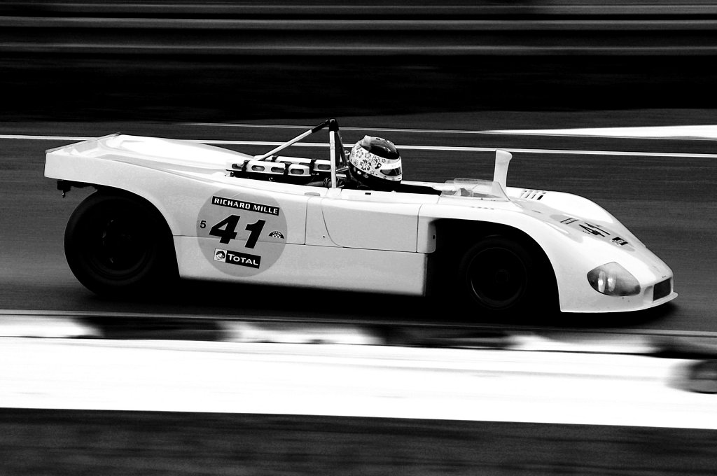 Porsche en piste- Le Mans Classic 2012